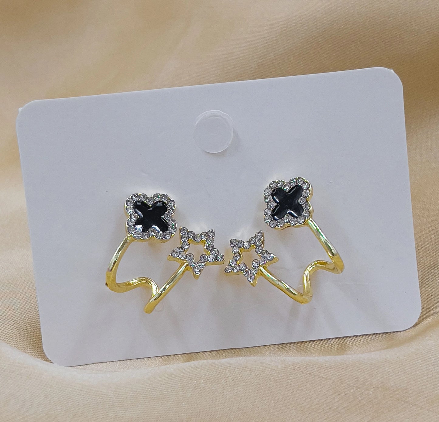 Star&Clover Stud Tops