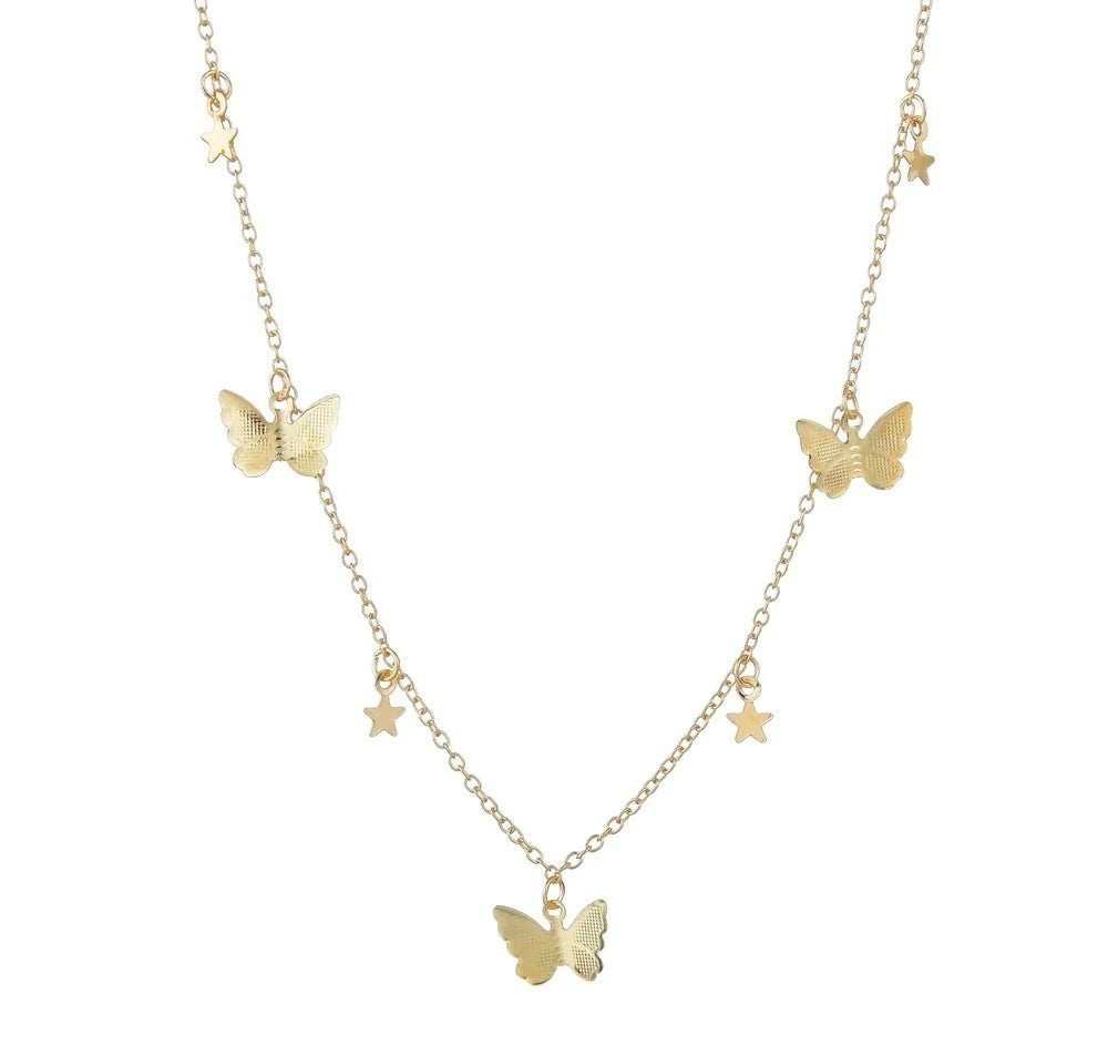 Butterfly Star Necklace