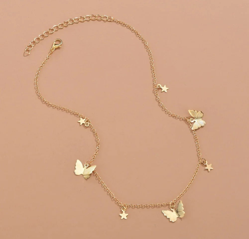 Butterfly Star Necklace